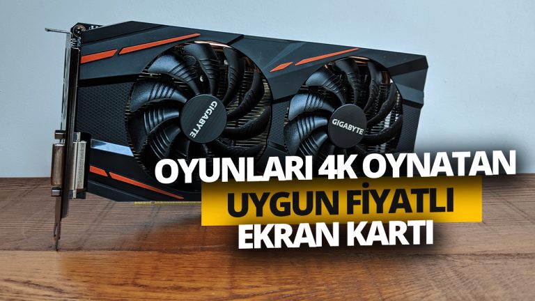 Gigabyte RX580 Gaming 8G ekran kartı inceleme