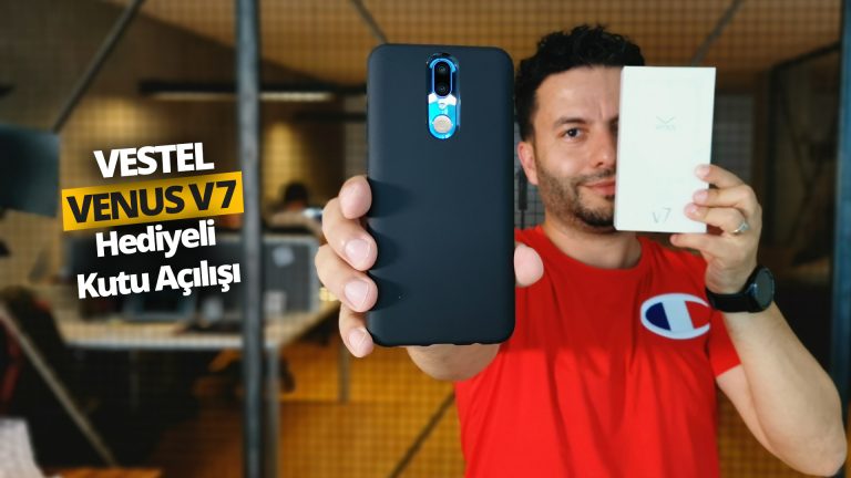 Vestel Venus V7 kutu açılışı – Venus V7 Hediyeli!