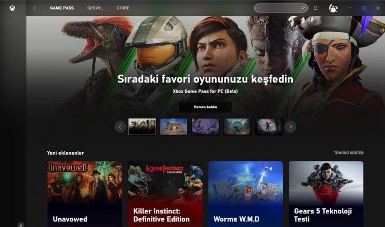 Xbox PC Beta uygulaması ile oyun dönemi başladı