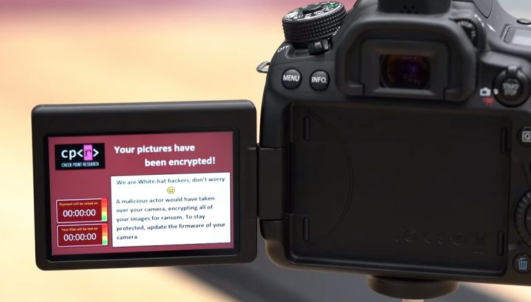 Fotoğraf makineleri fidye tehlikesi ile karşı karşıya!