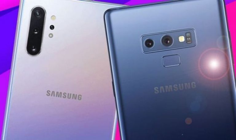 Galaxy Note 9 ve Galaxy Note 10 karşılaştırma