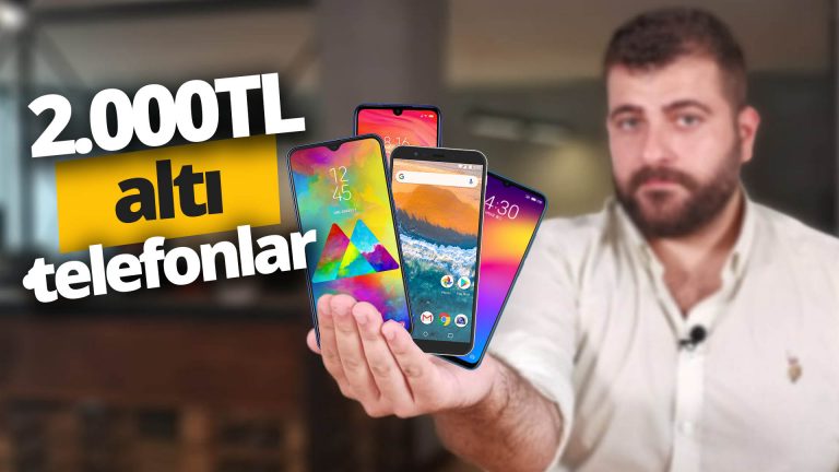 2.000 TL altı en iyi akıllı telefonlar 2019 (Video)
