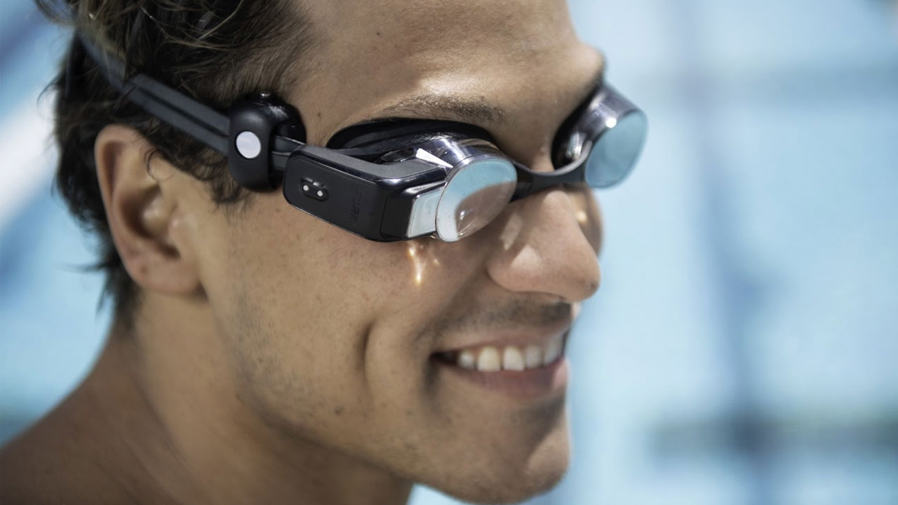 Kalp atışını takip eden gözlük: Swim Goggles