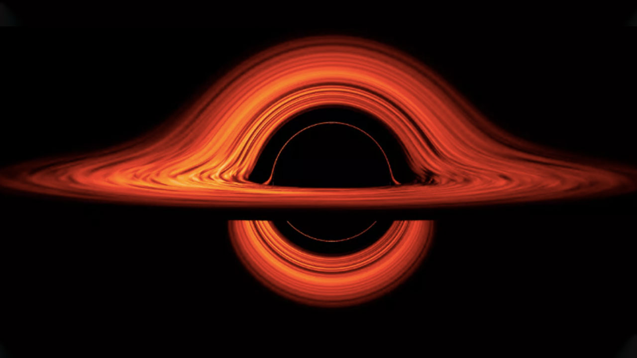 NASA’dan etkileyici kara delik simülasyonu!