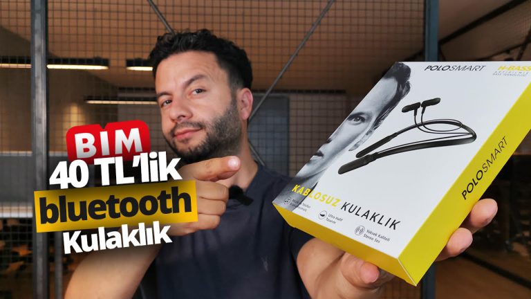 BİM’den 39 liraya kablosuz kulaklık aldık