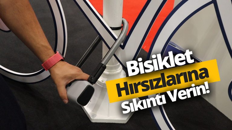 Hırsızlara sıkıntı veren Abus bisiklet kilidi