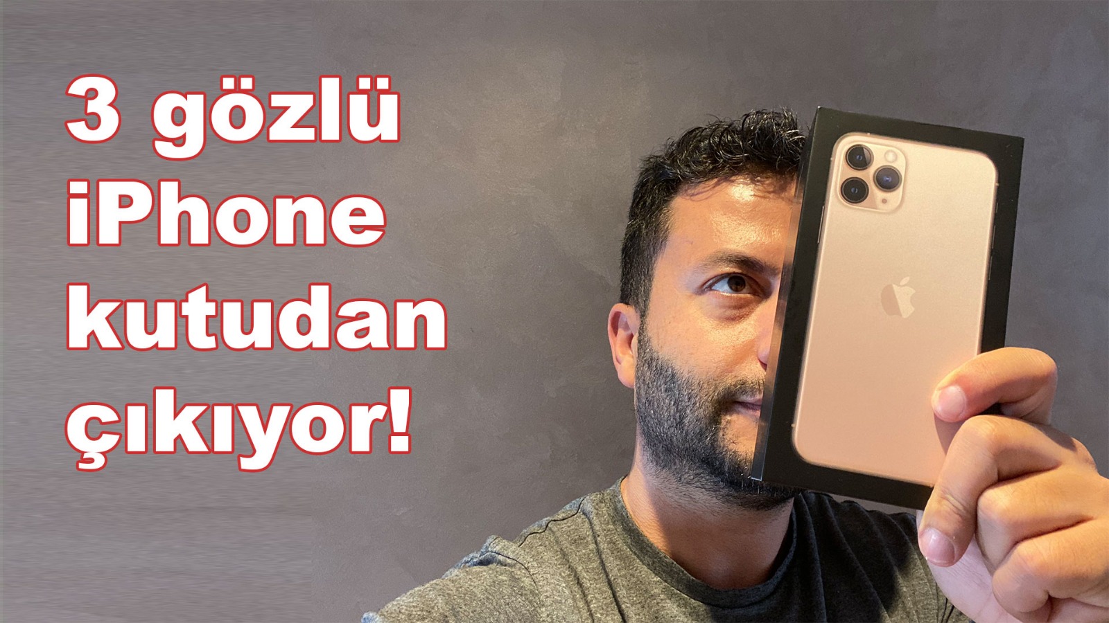 iPhone 11 Pro kutudan çıkıyor (VİDEO)