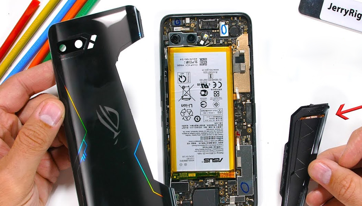 Asus ROG Phone 2 parçalarına ayrıldı - ShiftDelete.Net