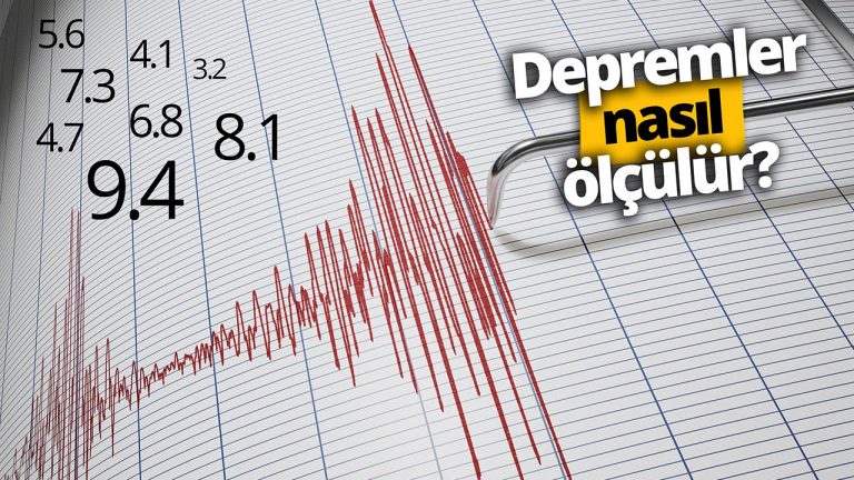 Deprem nasıl ölçülür? (Video)