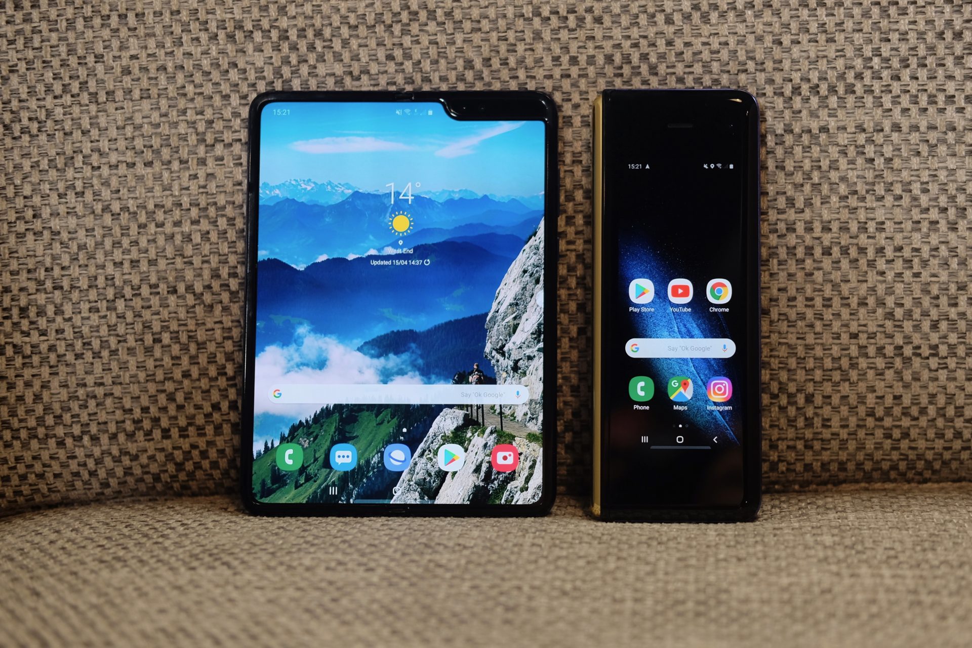 Galaxy Fold güncelleme ile Note 10’a benzeyecek