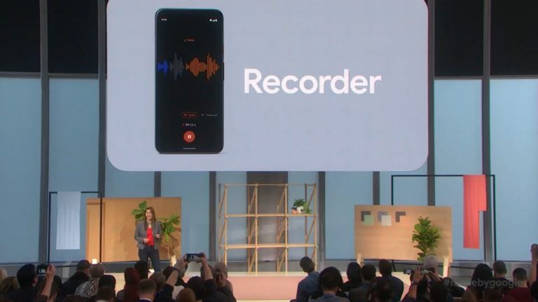 Google Recorder uygulamasını tanıttı
