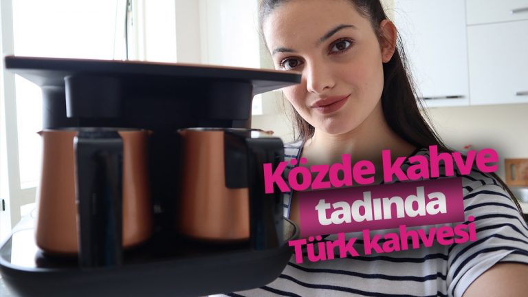 Makine ile közde kahve tadında kahve yaptık!