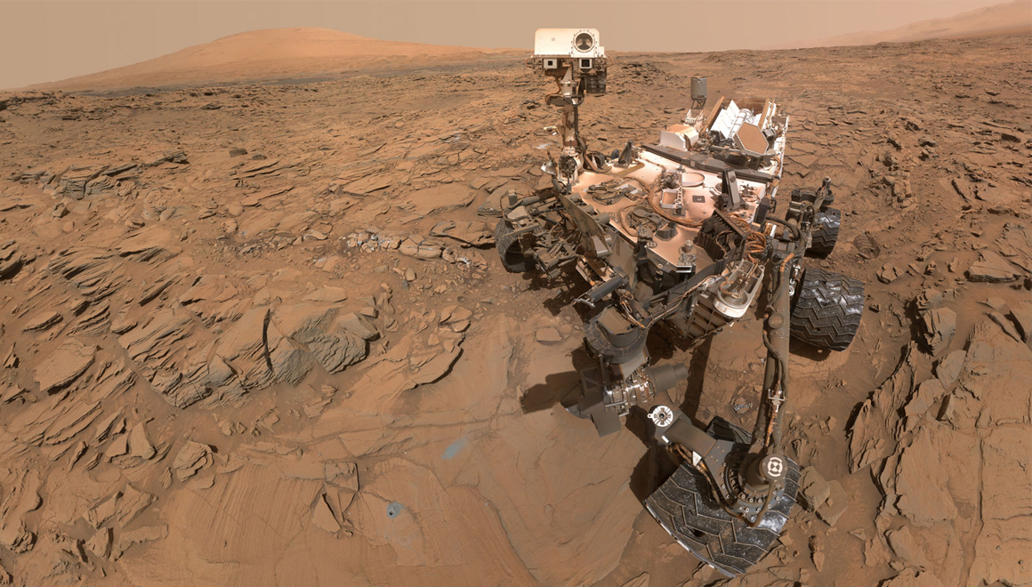 NASA Mars üzerinde kurumuş vaha keşfetti