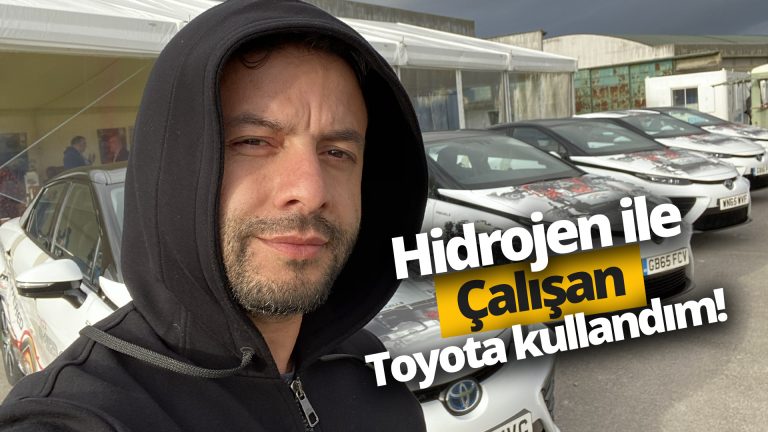 Hidrojenle çalışan Toyota Mirai ile gezdik