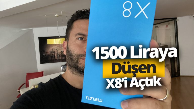 1.549 TL’ye düşen Meizu X8’i kutusundan çıkarıyoruz