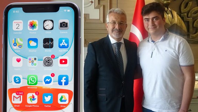 Apple’dan ödül alan gence belediye sürprizi