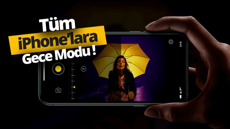 iPhone’lara gece modu getiren uygulama