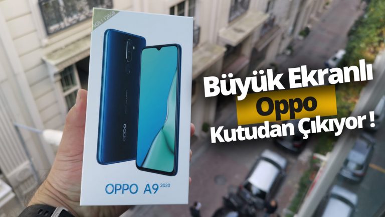 Oppo A9 2020 kutudan çıkıyor