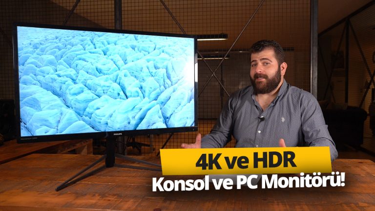TV gibi monitör! Philips Momentum 4K inceleme