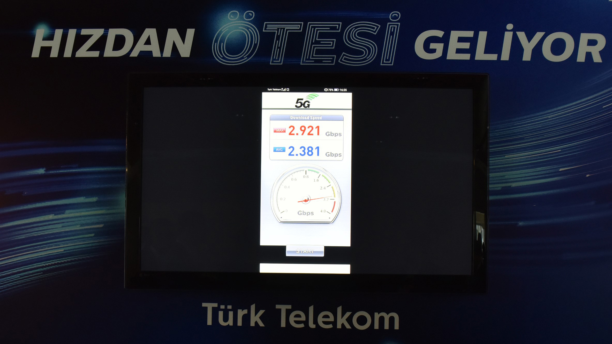 türk telekom 5g hız testi