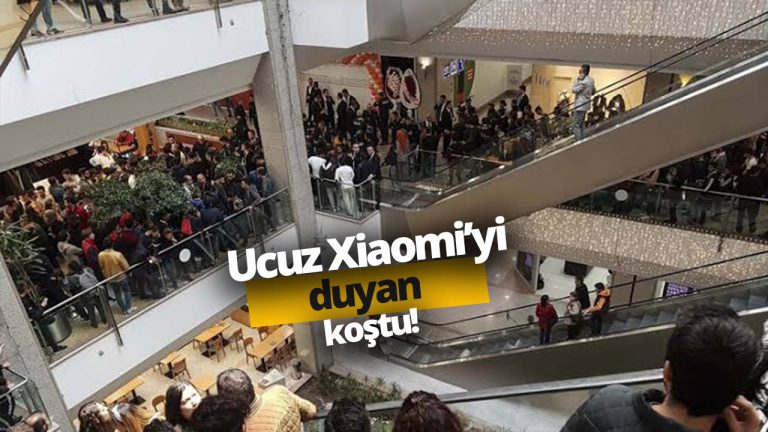 Xiaomi Mi Store Ankara mağazasında izdiham çıktı