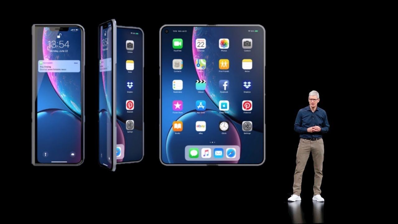 Apple katlanabilir iPhone konsepti dikkat çekti! - ShiftDelete.Net