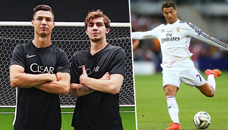 Türk Youtuber, Cristiano Ronaldo ile video çekti!