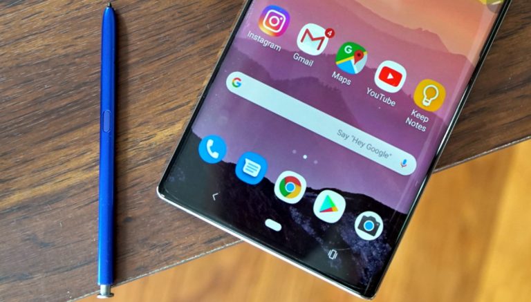 Galaxy Note 10 Android 10 güncellemesi çıktı