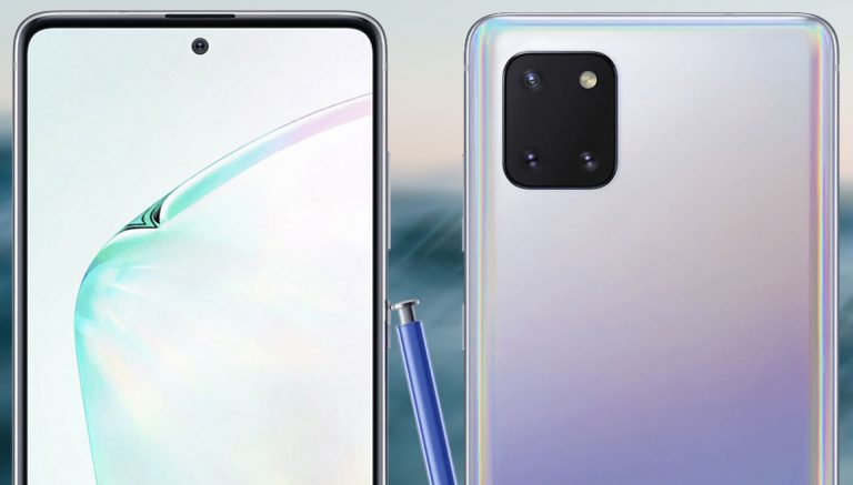 Galaxy Note 10 Lite tasarımı ile karşınızda