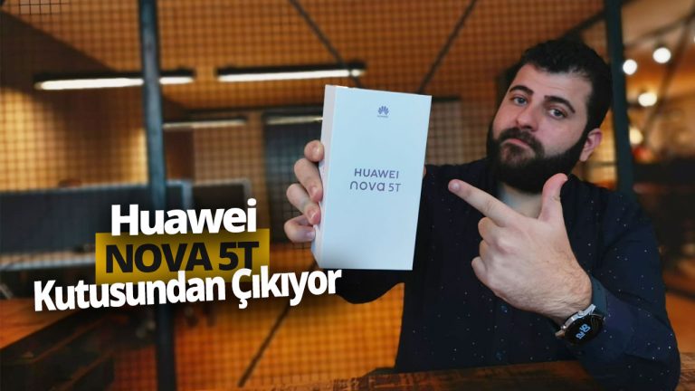 Kirin 980’li Huawei Nova 5T kutu açılışı!