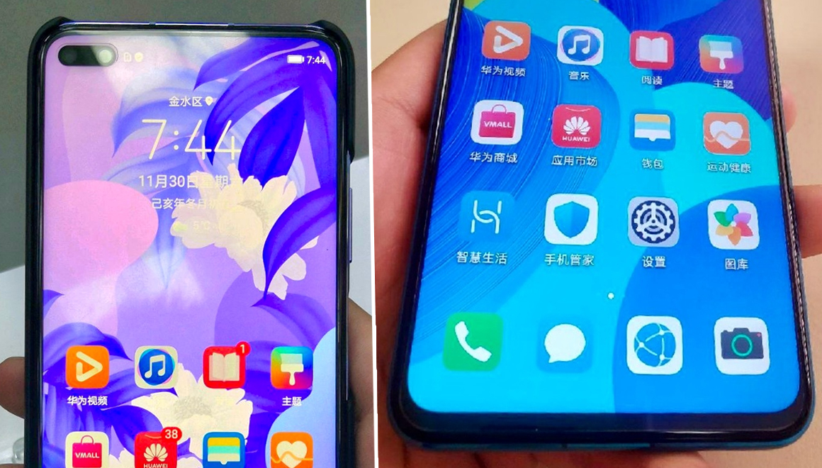 Huawei Nova 6 tasarımı kullanılırken görüntülendi - ShiftDelete.Net