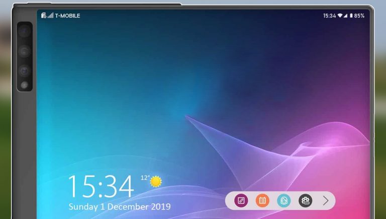 LG’den Mate X’e benzeyen katlanabilir telefon!