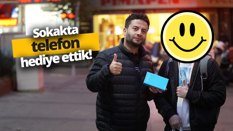 Meizu Note 8 aldık, sokakta hediye ettik
