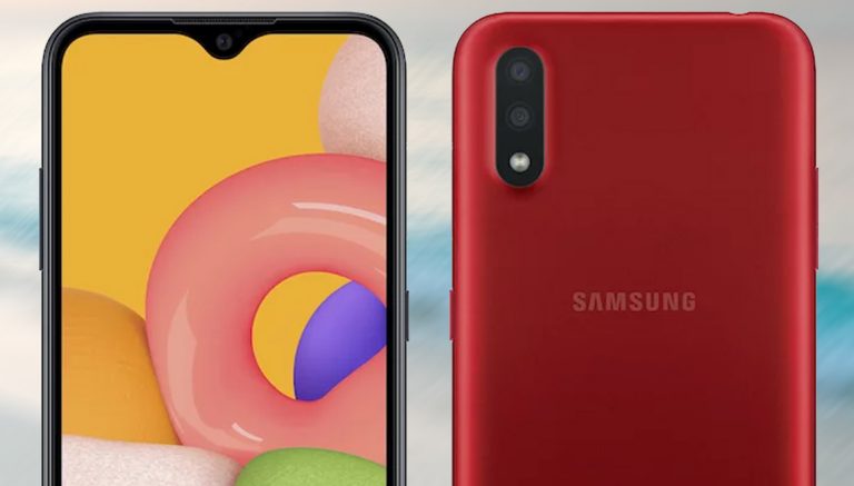 Samsung Galaxy A01 tanıtıldı! İşte özellikleri