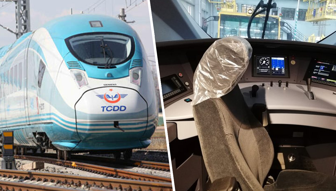 Yeni yüksek hızlı tren Ankara’da! İşte ilk görüntüler