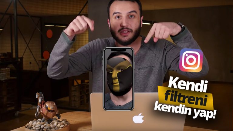 Spark AR ile Instagram filtre yapma! (Video)