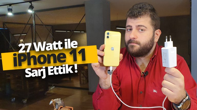 Spigen’in 27 Watt’lık adaptörüyle iPhone 11’i şarj ettik!