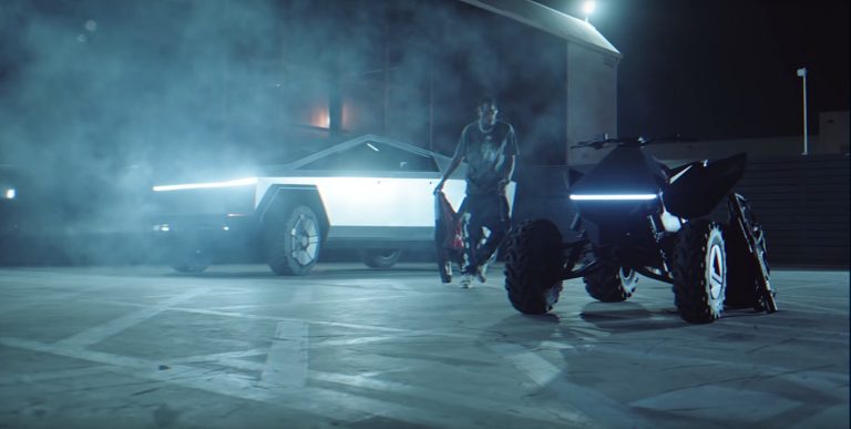 Tesla CyberTruck, müzik klibi ile gündemde