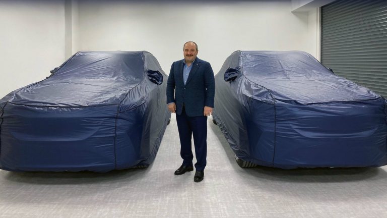 TOGG yerli otomobilin ilk fotoğrafını paylaştı!