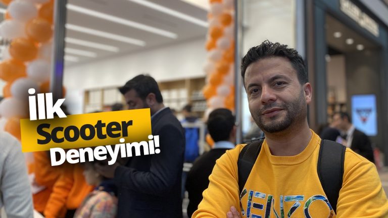 Yeni Mi Store’dan scooter alıp gezdik! Note 8 hediyeli