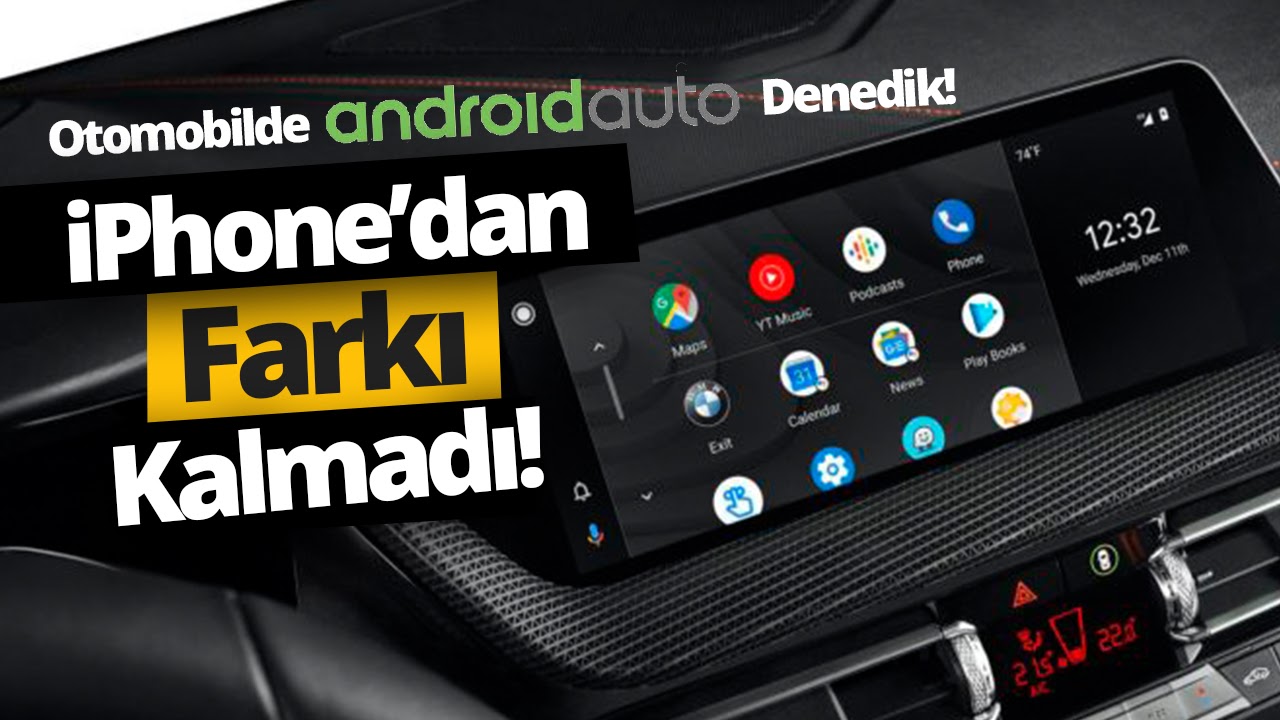 Android telefonu otomobile yansıttık!