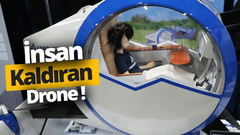 İnsan kaldıran drone: Flying Gondola!