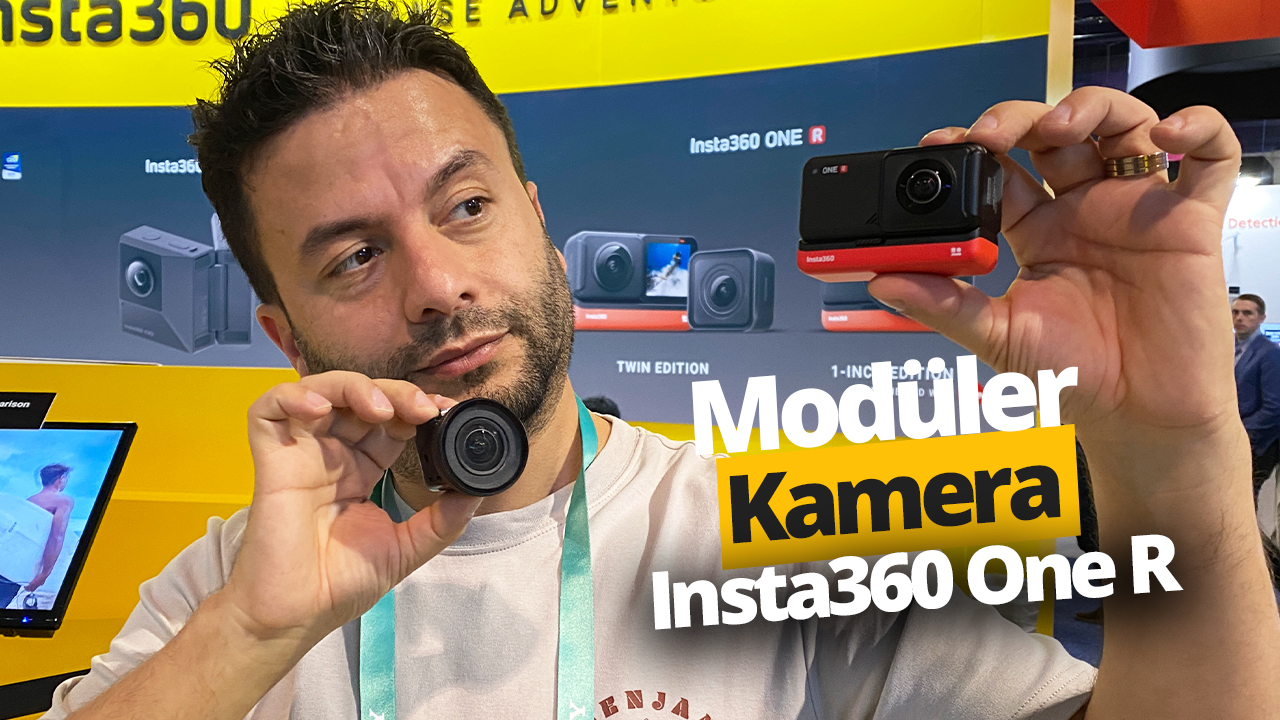 Modüler kamera Insta360 One R ön inceleme!