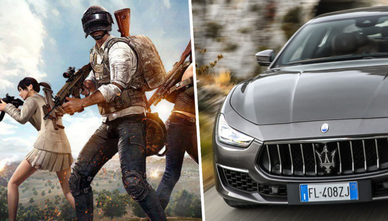 PUBG Mobile için yeni araç: Maserati Ghibli
