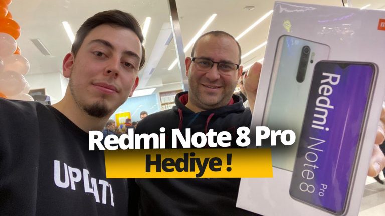 Redmi Note 8 Pro hediyeli mağaza açılışı!