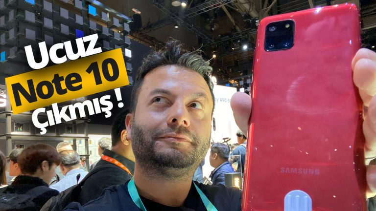 Ucuz Note 10! Galaxy Note 10 Lite ön inceleme