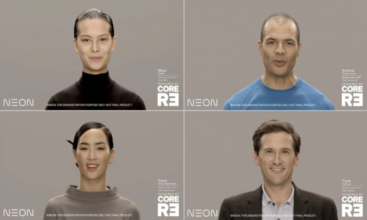 Samsung insansı robotları