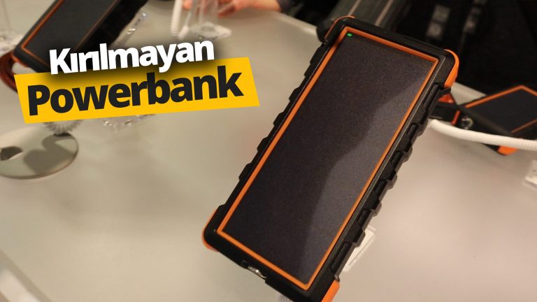 Şarjı bitmeyen, sağlam powerbank!