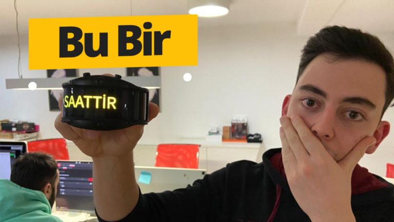 Akıllı telefona özenen saat Nubia Alpha inceleme!
