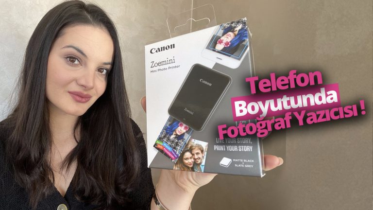 Telefon kadar yazıcı! Canon Zoemini inceleme